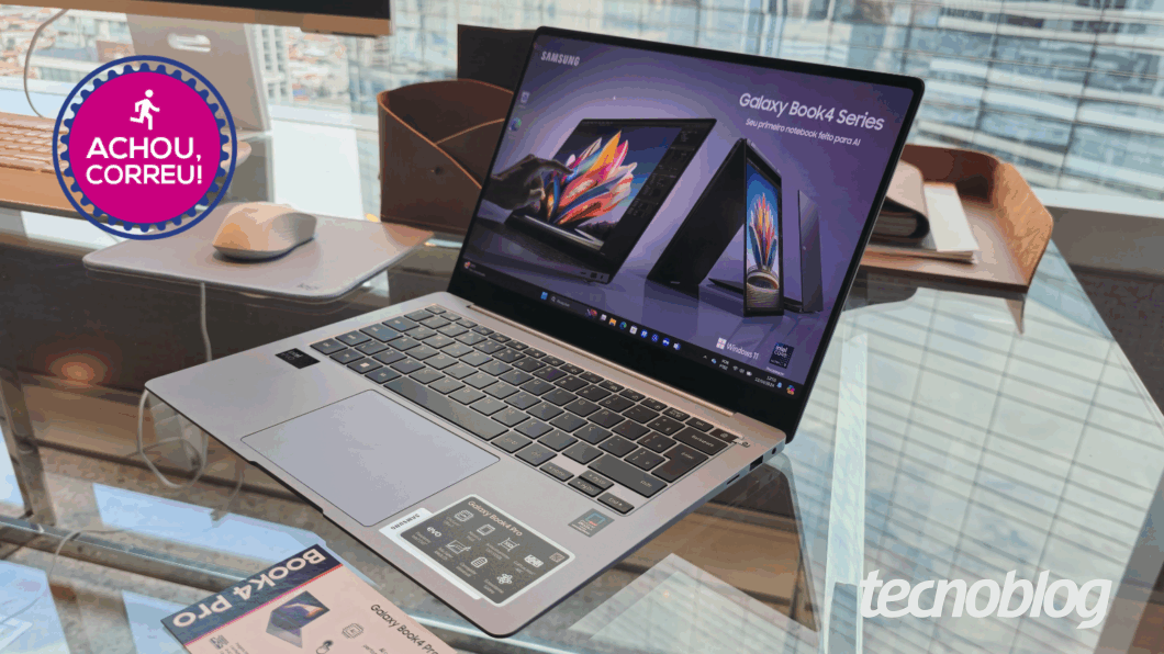 Galaxy Book 4 Pro em oferta (Foto: Katarina Bandeira/Tecnoblog)