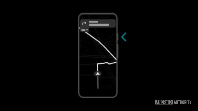 Potencial modo de economia de energia do Google Maps
