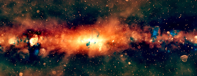 Milky Way Captured in Radio Waves