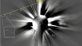 Cometa 3I/ATLAS sai de trás do Sol