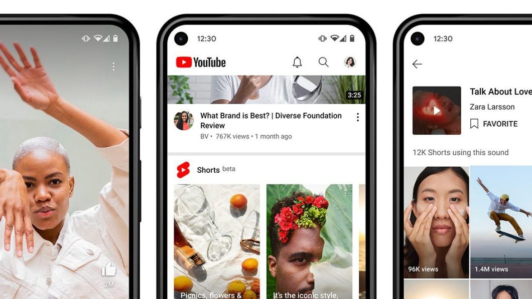 YouTube Shorts (Imagem: Divulgação)