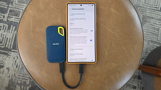 Gravação externa com celular é uma ótima pedida para aumentar armazenamento de vídeos Gravação externa com celular é uma ótima pedida para aumentar armazenamento de vídeos