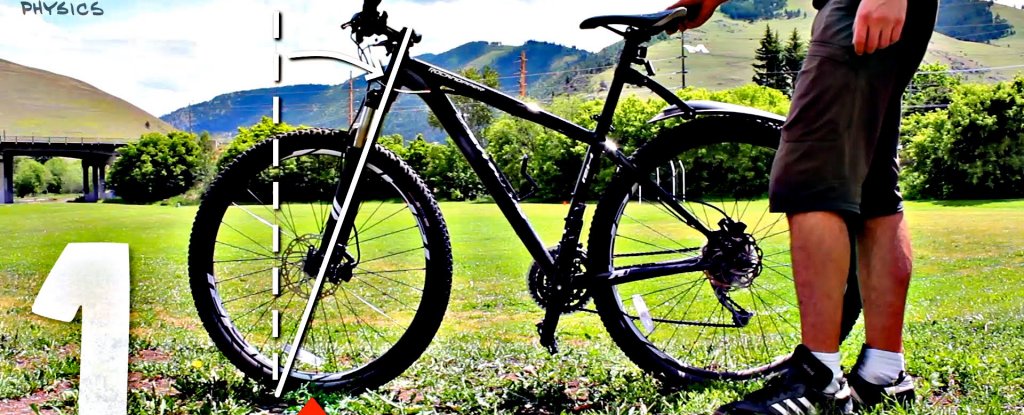 Watch: How do bikes stay up without a rider?