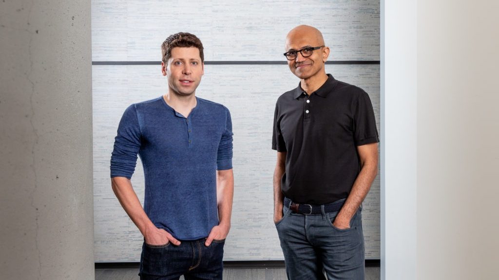 Sam Altman e Satya Nadella