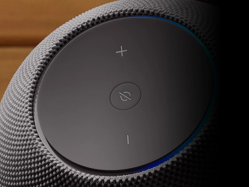 Controles do Echo Studio de segunda geração