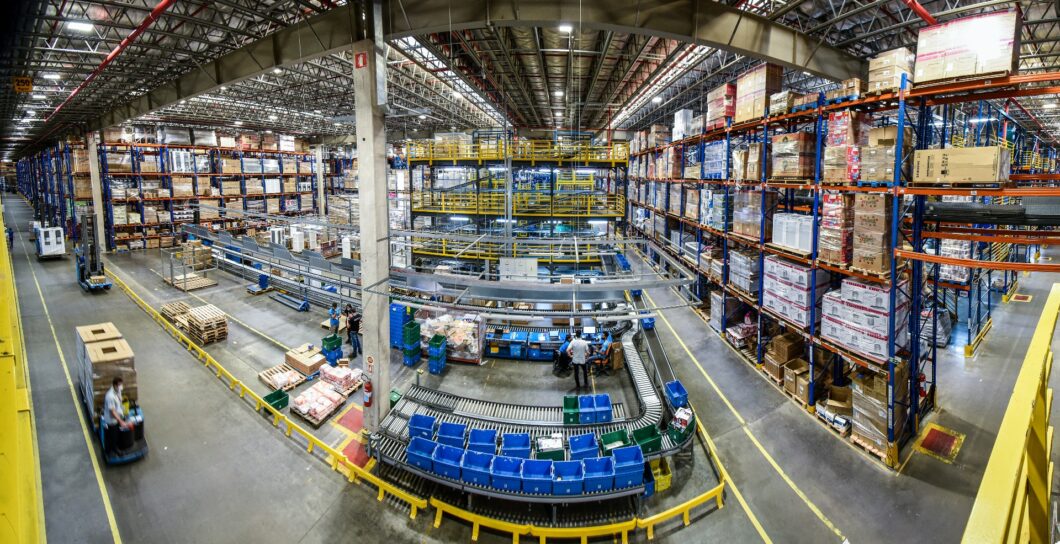 Centro de distribuição do Magalu em Louveira (Imagem: Divulgação)