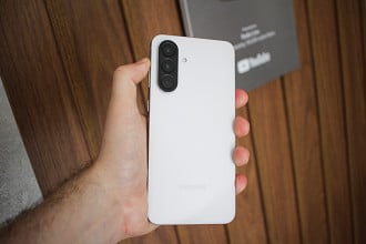 Galaxy A56. Fonte: Oficina da Net; Fotógrafo: Luís Jähn