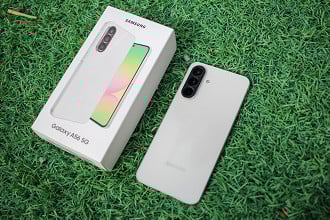 O Galaxy A56 vai ser atualizado até 2031. Fonte: Oficina da Net; Fotógrafo: Luís Jähn