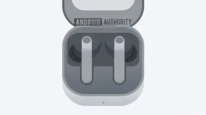 Animação do estojo do fone Galaxy Buds 4 Pro 