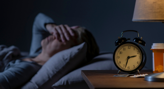 person who can't sleep