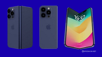 Possível formato do iPhone Fold