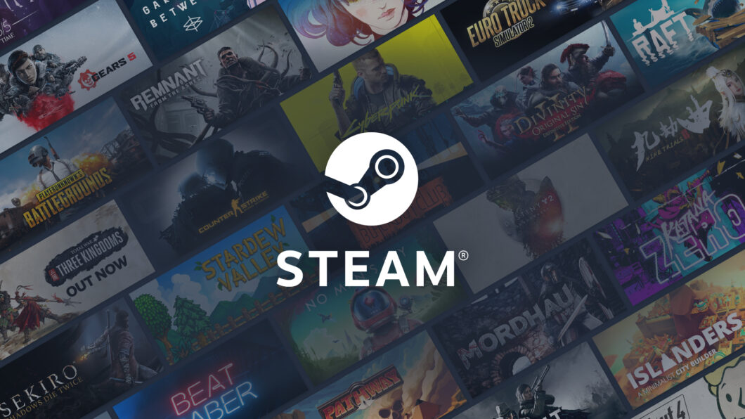 Logotipo da plataforma Steam