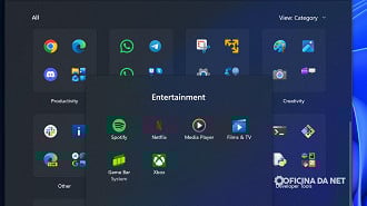 Novo menu Iniciar do Windows 11