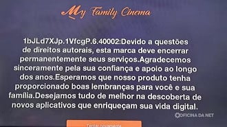 My Family Cinema é desligado na Argentina e impacta usuários brasileiros. Imagem: Reprodução