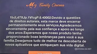 My Family Cinema é desligado na Argentina e impacta usuários brasileiros. Imagem: Reprodução