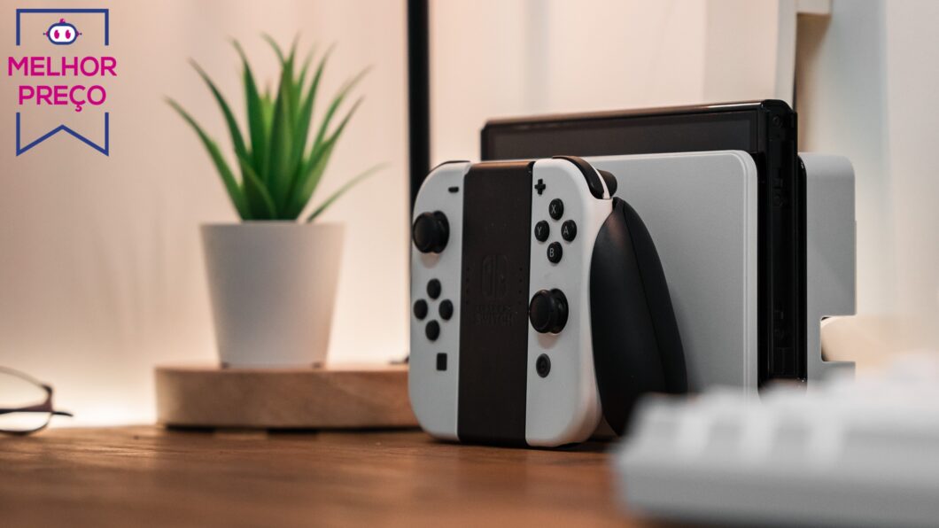 Os controles Joy-Con do Nintendo Switch OLED