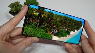 Tela curva do Motorola Edge 50