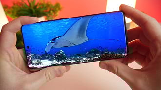 Tela ótima do Edge 60 pro