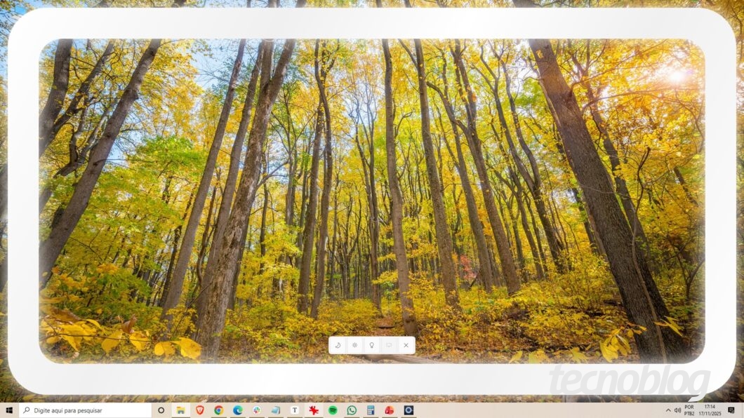 Windows Edge Light no Windows 10