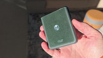 Material da traseira do Razr 60 Ultra Material da traseira do Razr 60 Ultra