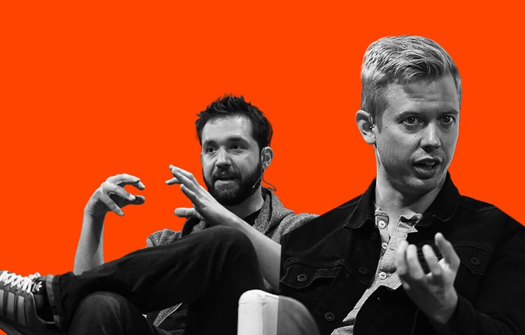 imagem de Alexis Ohanian e Steve Huffman, fundadores do Reddit