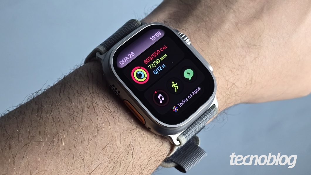 Apple Watch Ultra 2 no pulso
