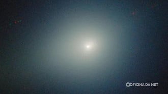 Cometa 3I/ATLAS. Imagem: International Gemini Observatory/NOIRLab/NSF/AURA/B