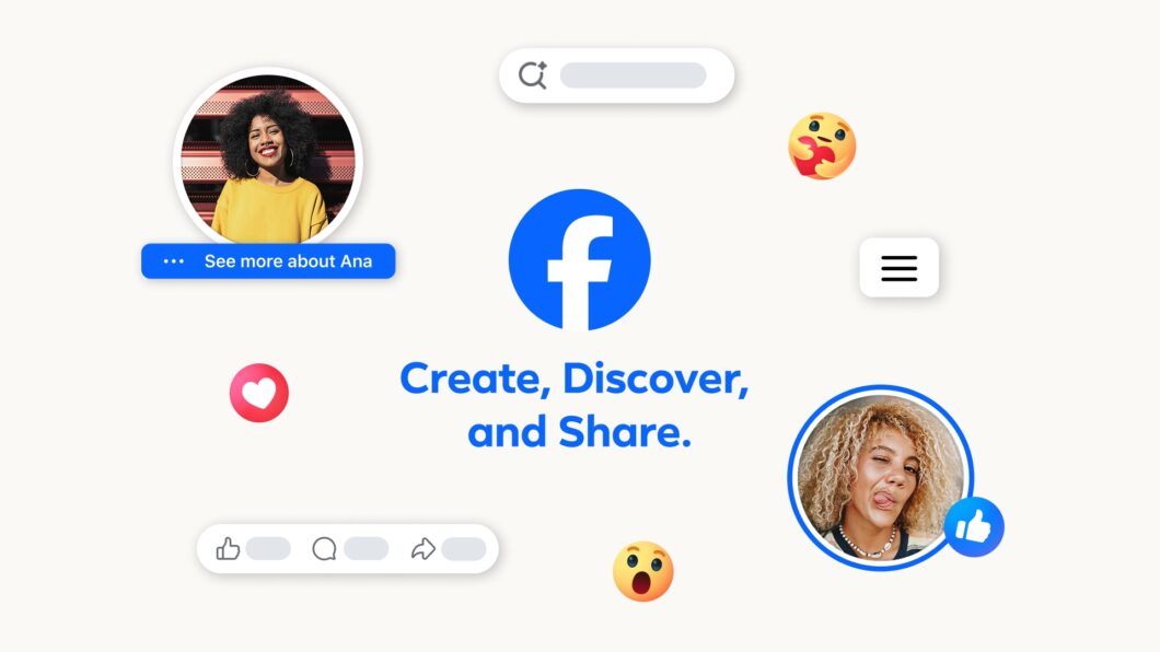 Facebook promove ajustes de interface em seus apps móveis