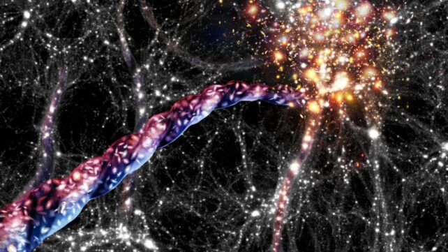 'Tornado' of Galaxies Is The Longest Spinning Structure Ever Seen
