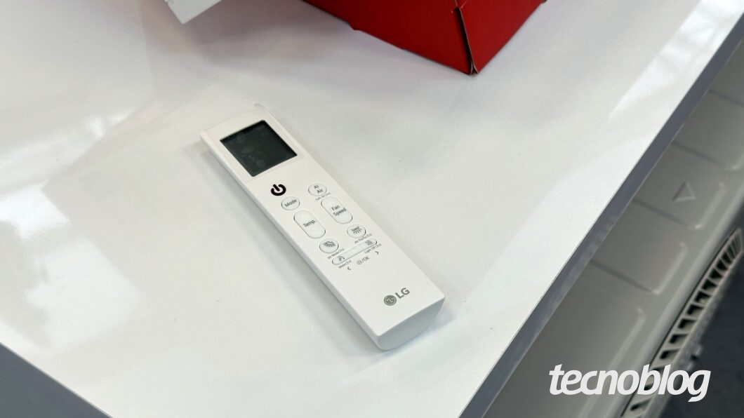 Controle remoto do LG Dual Inverter AI Air