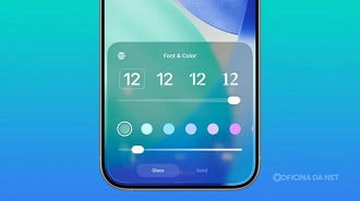 Tela de bloqueio ganha controle de Vidro Líquido. Imagem: MacRumors/Reprodução
