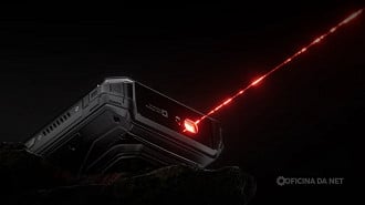 O V Max LR tem telêmetro a laser embutido. Imagem: Oficina da Net