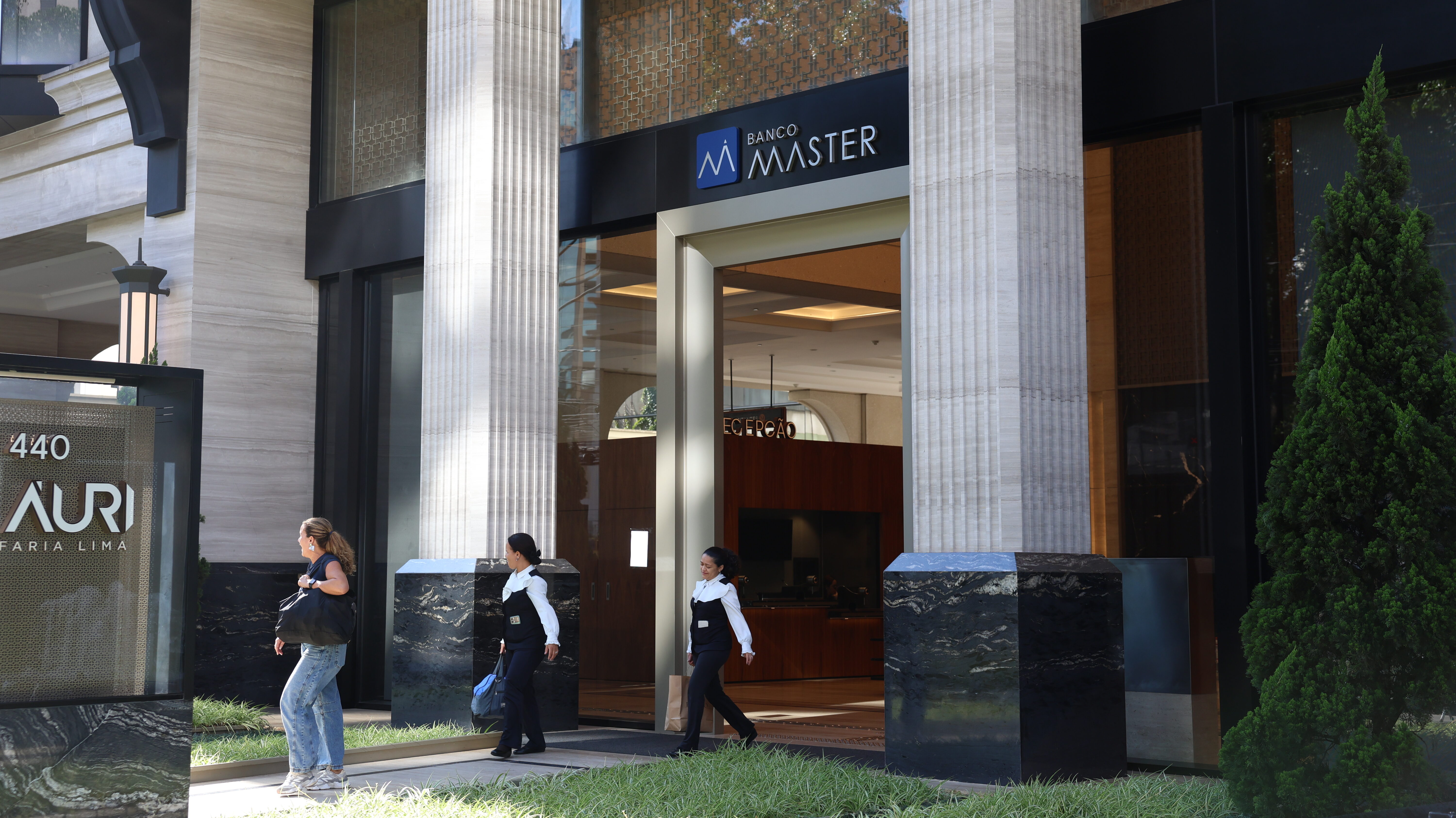 Sede do Banco Master em São Paulo