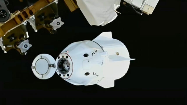 NASA's SpaceX Crew-11 undocking