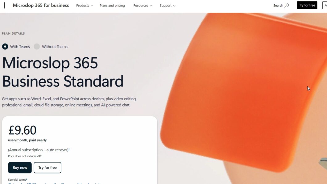 Extensão que muda nome "Microsoft" por "Microslop"