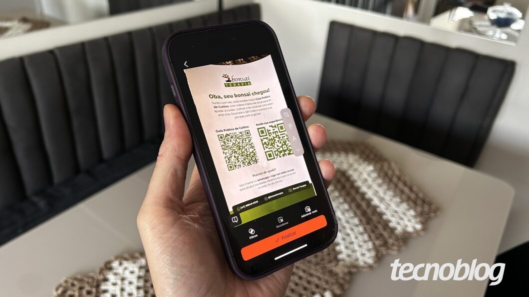 Microsoft Lens no iPhone
