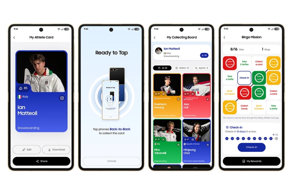 Samsung revela o exclusivo Galaxy Z Flip7 Edição Olímpica, que acompanhará toda a jornada dos atletas em Milão-Cortina 2026