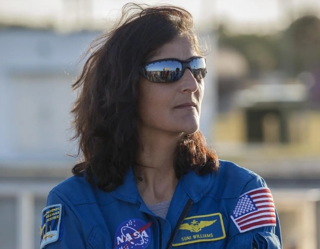 suni williams in 2018