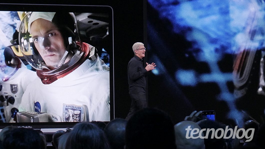 Tim Cook na WWDC 2019 (Foto: Paulo Higa)