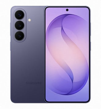 O Galaxy S26 traz uma tela maior de 6.3 polegadas.