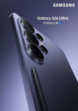 Galaxy S26 Ultra aparece em teaser