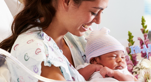 mother with newborn