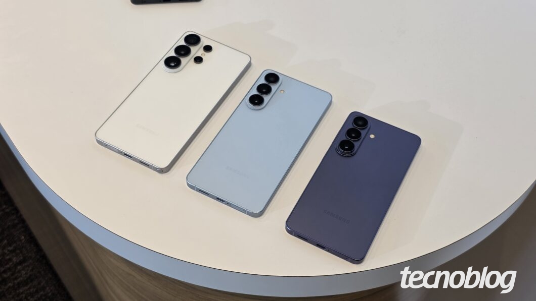 imagem de unidades do Samsung Galaxy S26, S26 Plus e S26 Ultra