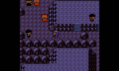 Screenshot de gameplay do Pokémon Crystal
