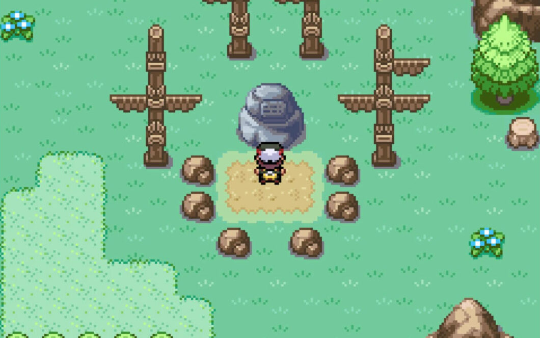 Captura de tela do jogo Pokémon Gaia