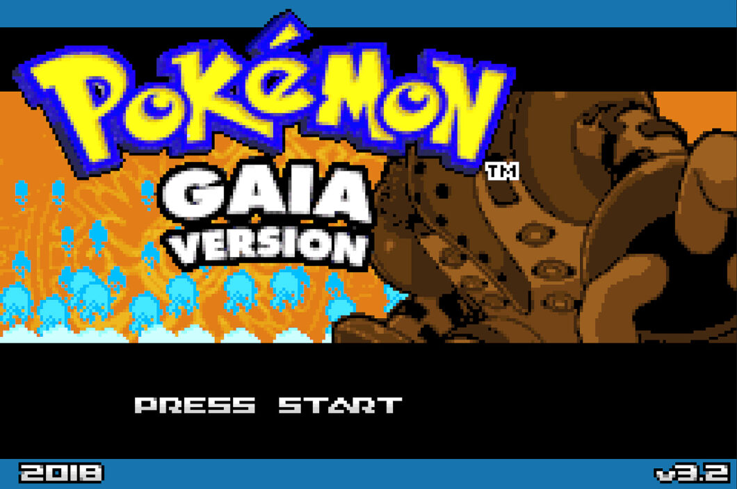 Captura de tela do jogo Pokémon Gaia