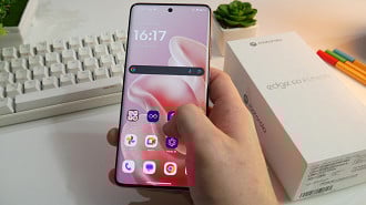 Tela do Edge 60 Fusion