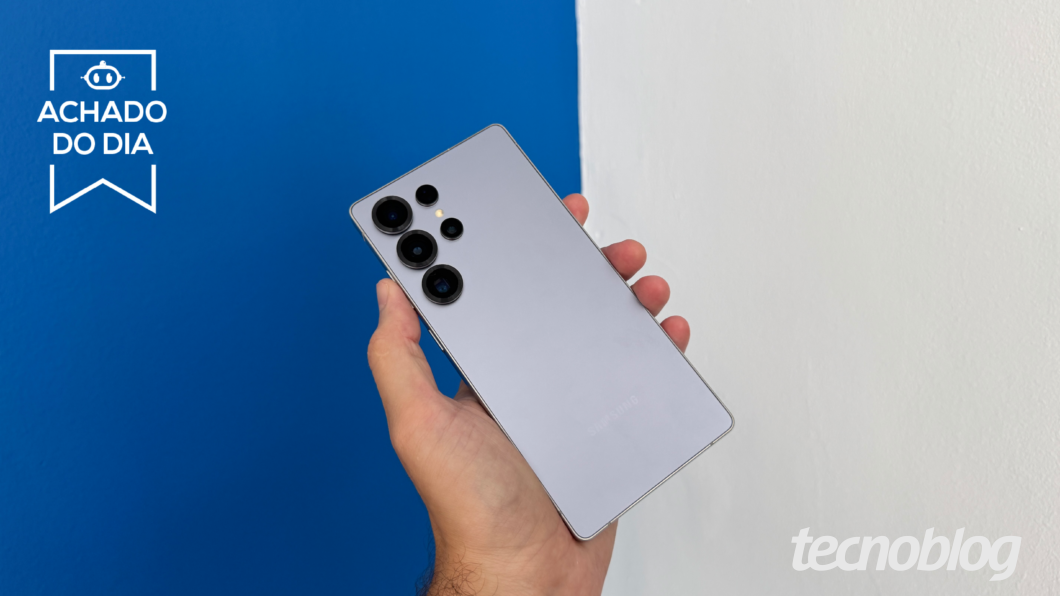 Galaxy S25 Ultra (foto: Thássius Veloso/Tecnoblog)