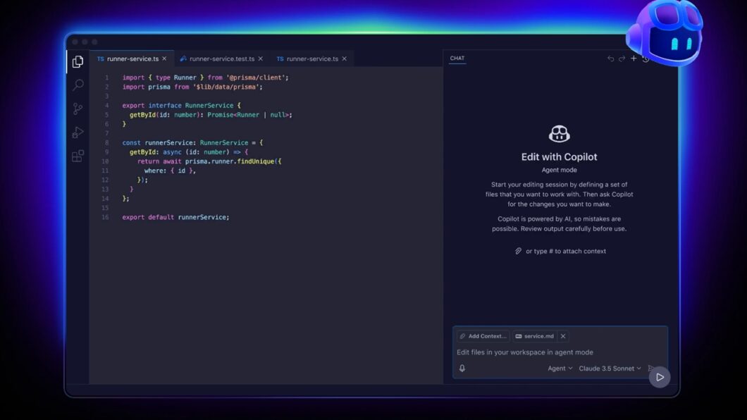 GitHub Copilot gera código sob demanda do usuário