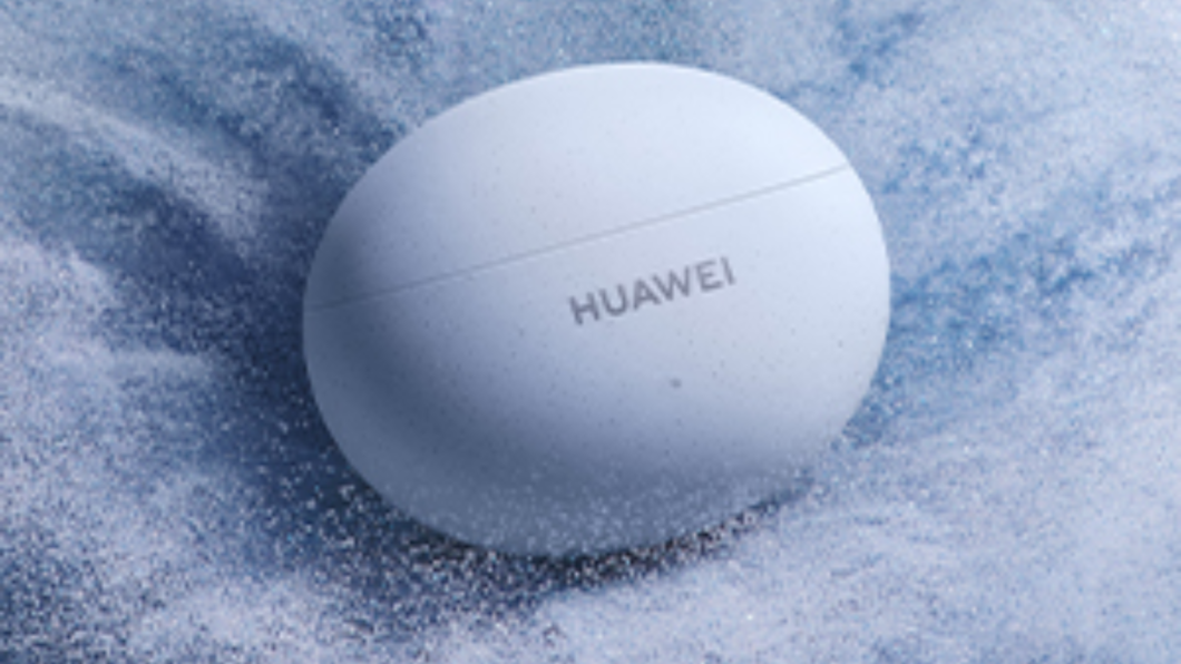 Huawei FreeBuds 5i dentro do estojo de carregamento